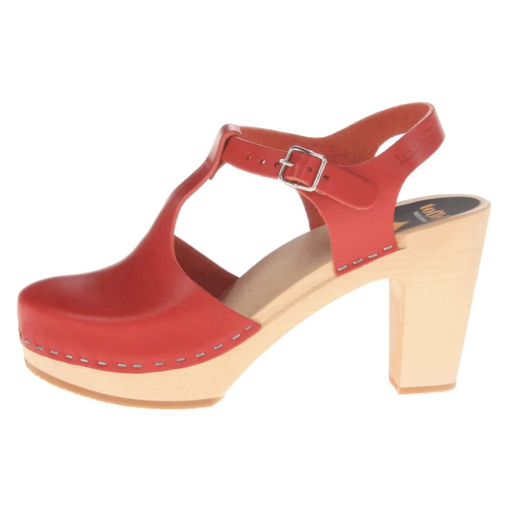 Swedish Hasbeens T-Strap Sky High